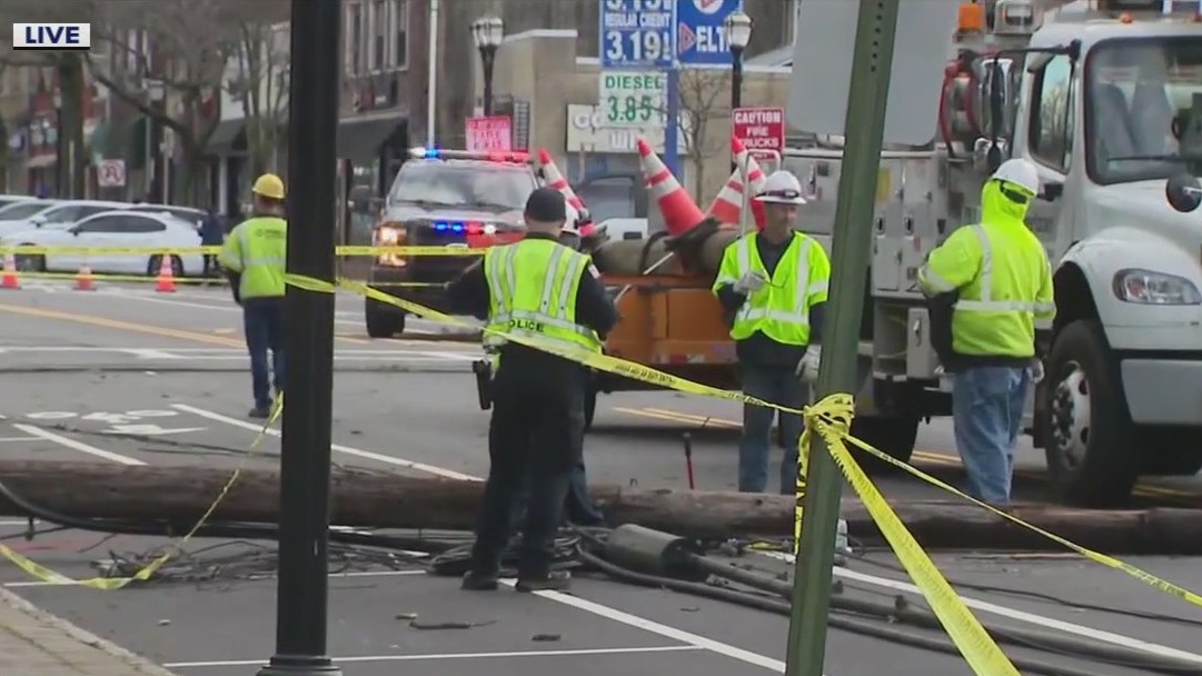 Storm cleanup underway in New Jersey