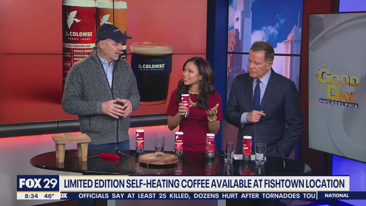 La Colombe develops innovative self-heating coffee cans only available in Fishtown