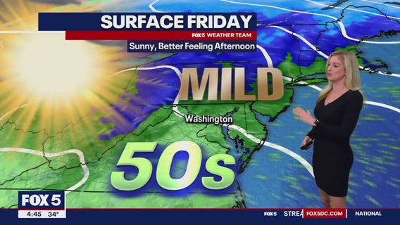 FOX 5 Weather forecast for Friday, December 15
