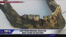 Missing man's jaw bone discovered