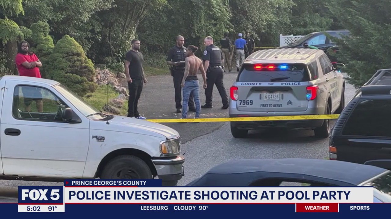 Investigation continues into shooting at Prince George's County pool ...