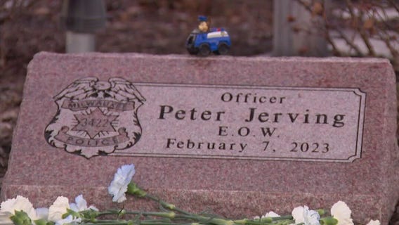 Western States Peter Jerving memorial stone honors fallen officer