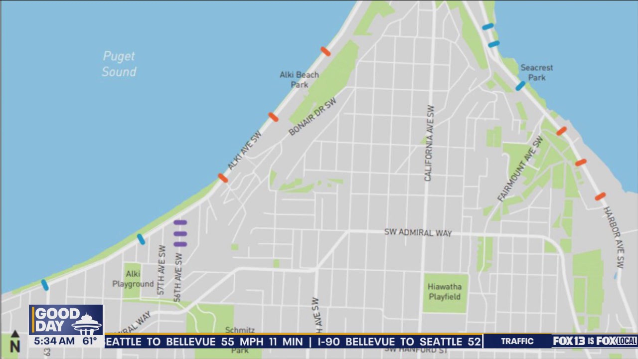 SDOT to add speed humps on Alki Beach streets