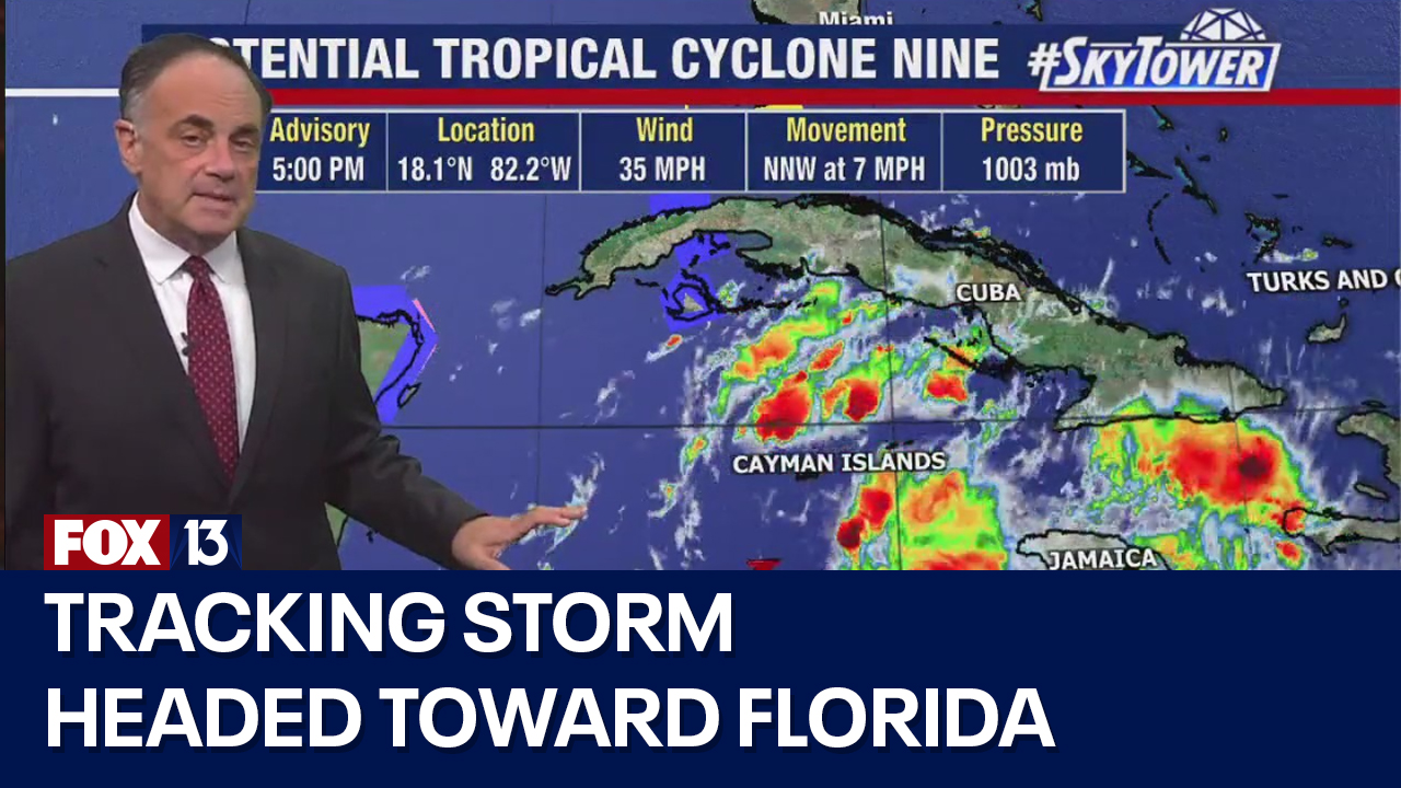 Tracking Potential Tropical Cyclone Nine
