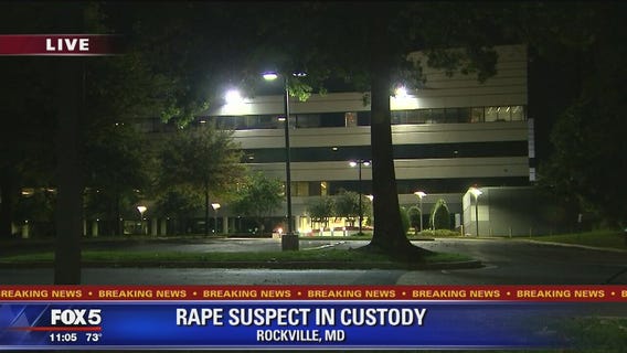 Suspect arrested in Rockville rape case, Montgomery County police say