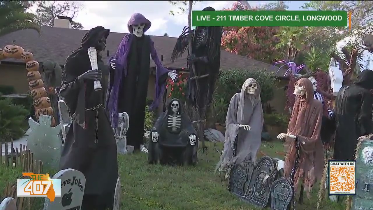 This Florida home goes all out for Halloween