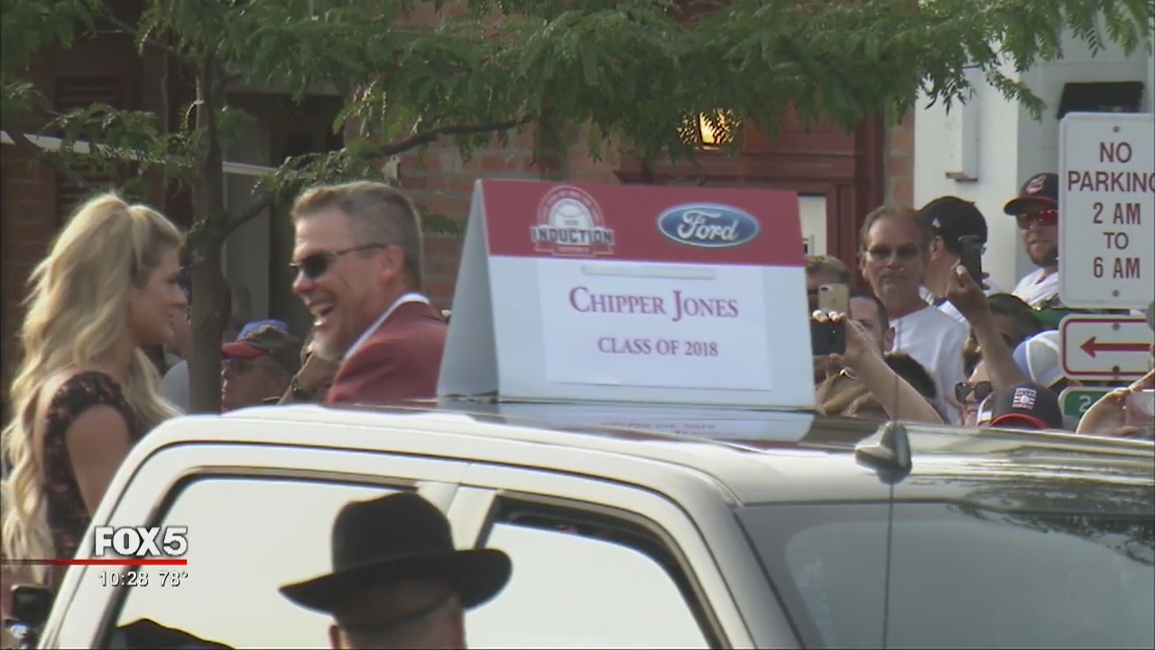 Chipper Jones talks about going into Hall of Fame