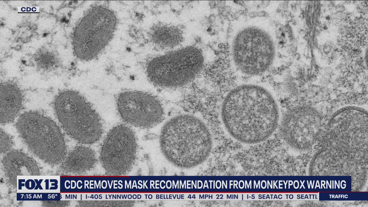 CDC removes mask recommendation from monkeypox warning