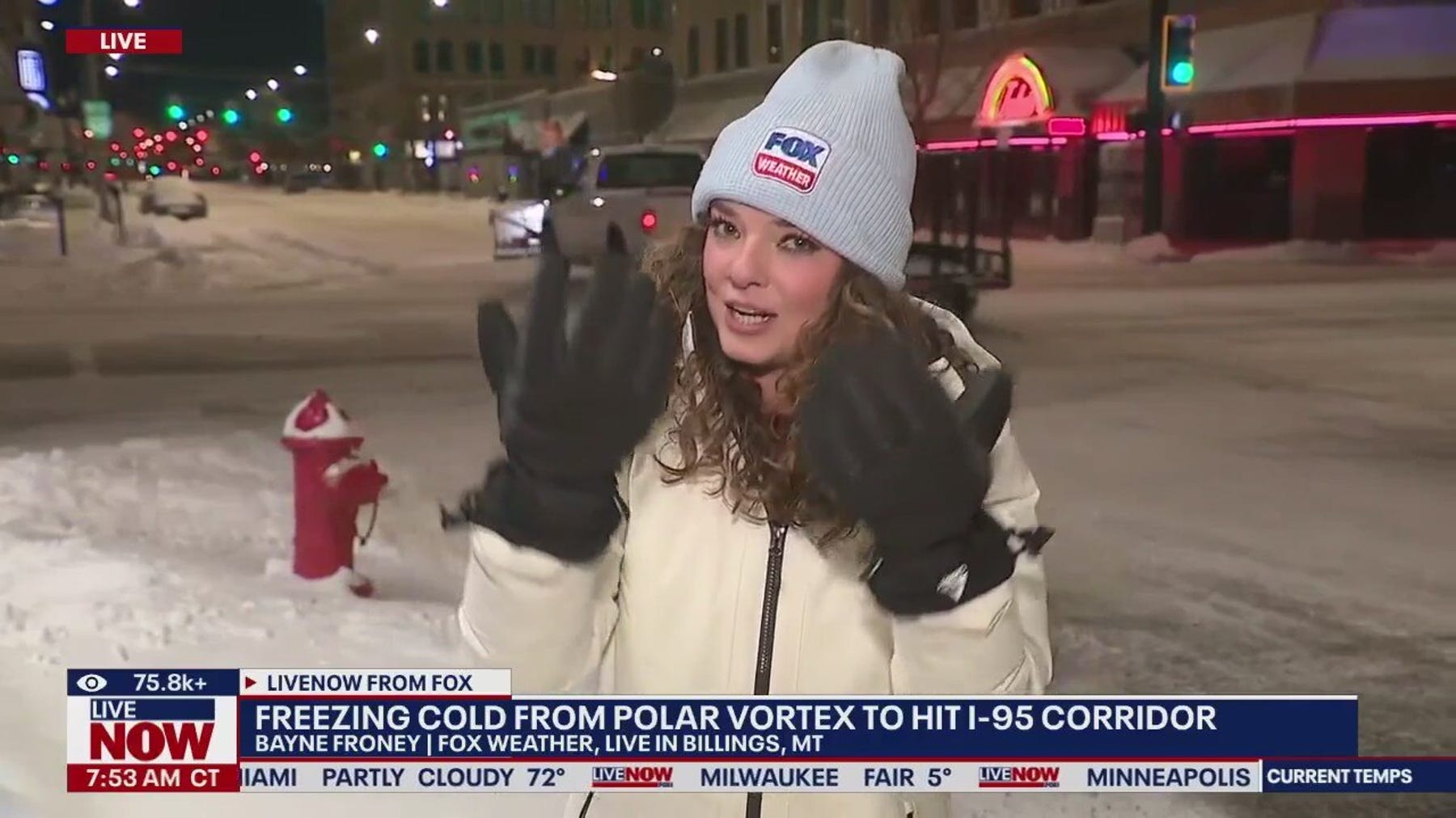Polar Vortex bringing freezing cold temps