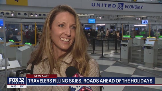 Chicago travelers filling skies, roads ahead of holidays