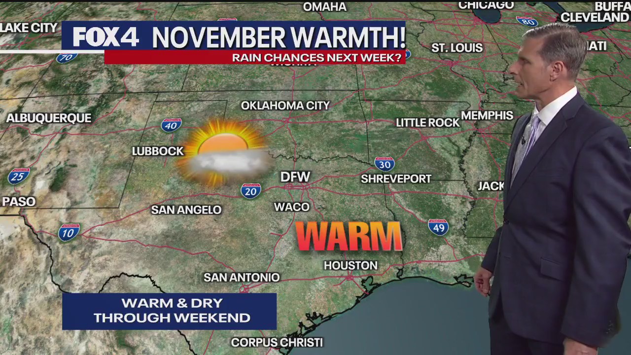 Dallas weather: November 12 overnight forecast