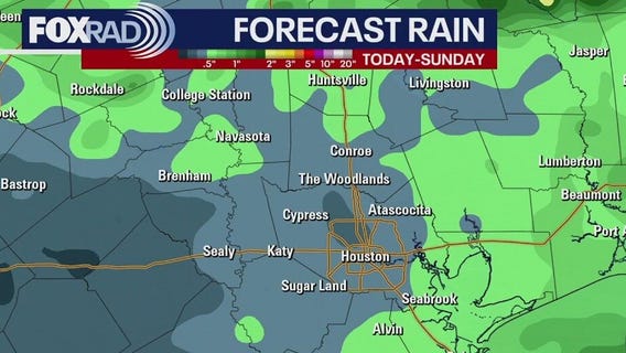 Houston weather: Rain chances dropping, temps