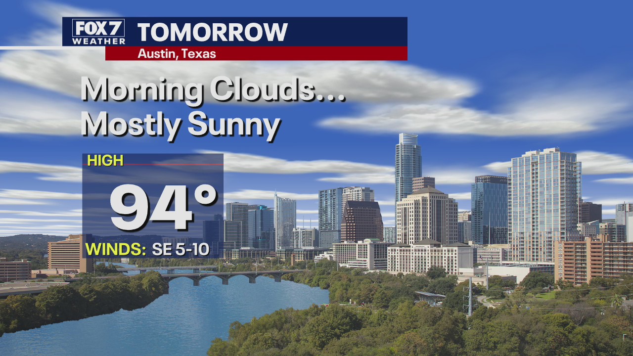 Evening weather forecast for June 15, 2020