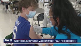 White House unveils vaccination plan for children