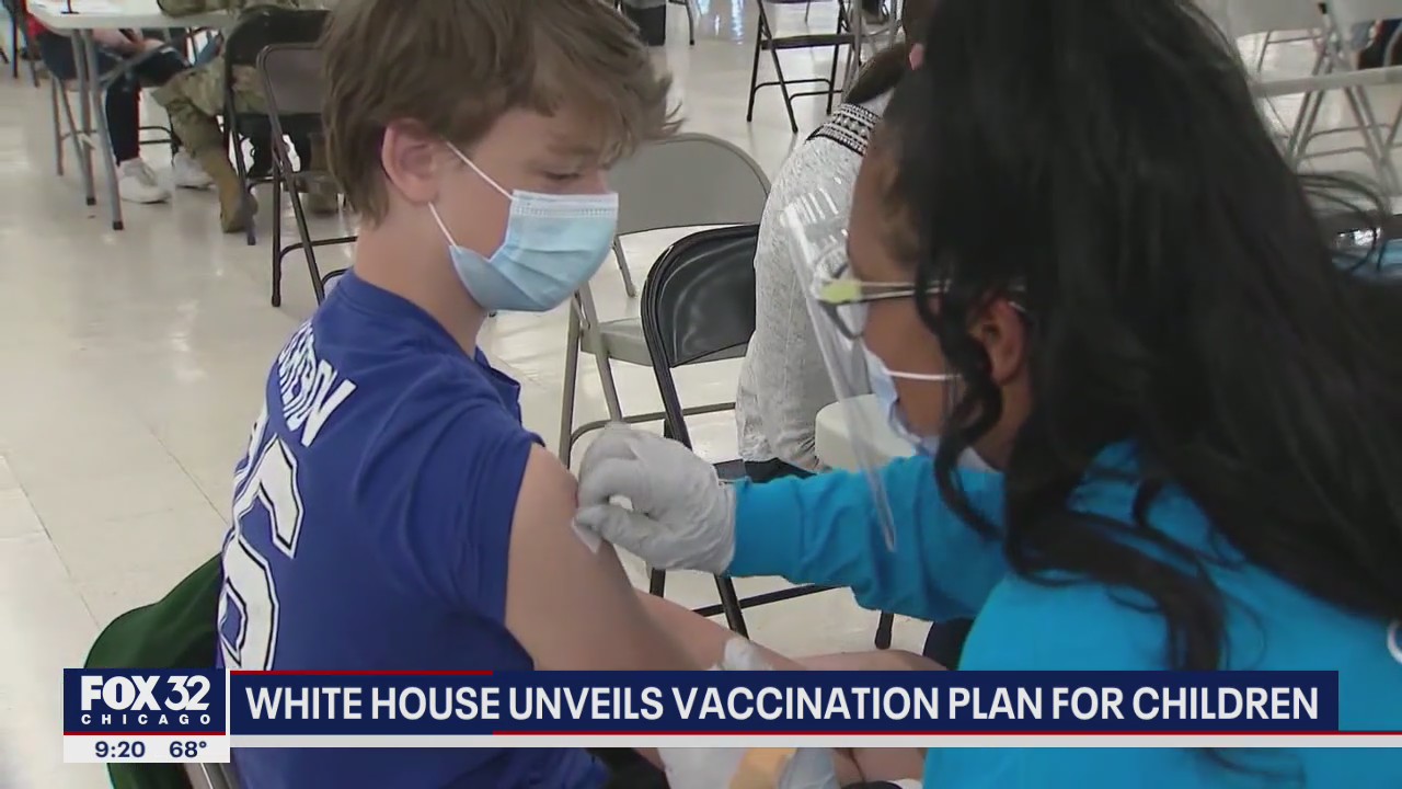 White House unveils vaccination plan for children