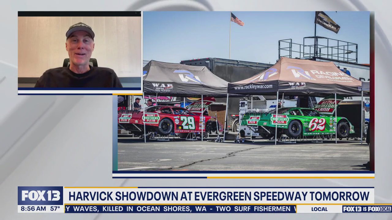 Harvick Showdown at Evergreen Speedway in WA tomorrow
