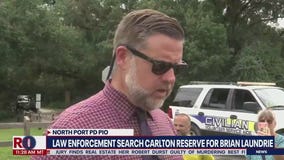 Gabby Petito case: Police search Carlton Reserve for Brian Laundrie