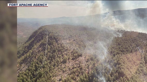 Bonito Rock Fire burns 1,800 acres