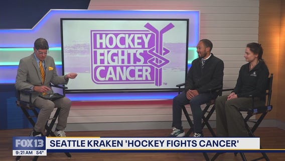 Seattle Kraken 'Hockey Fights Cancer'