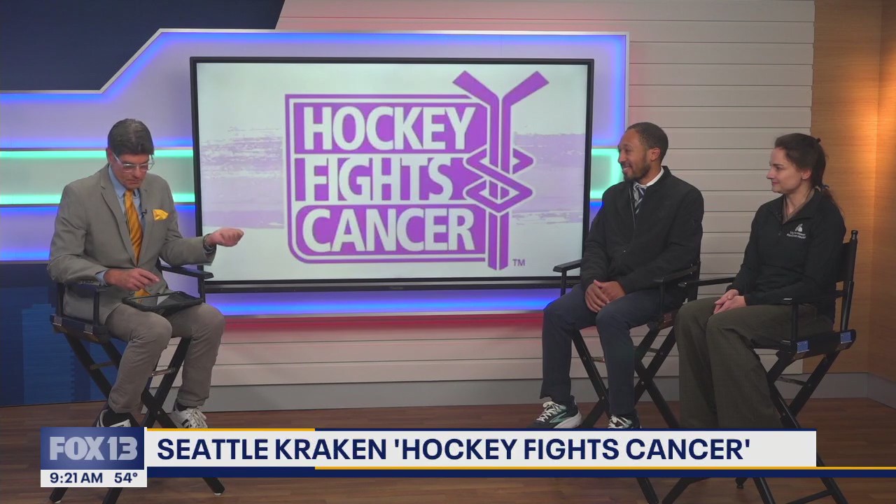 Seattle Kraken 'Hockey Fights Cancer'