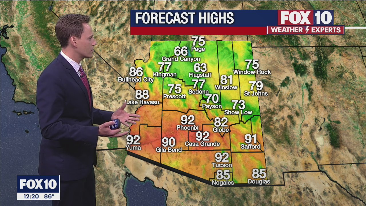 Noon Weather Forecast - 5/3/22