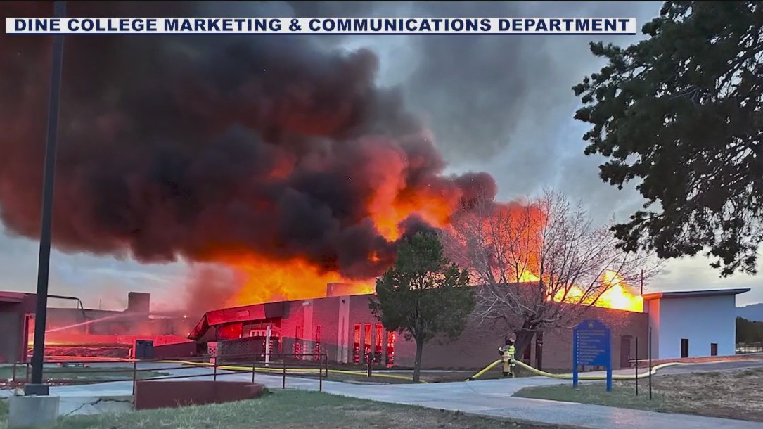 Diné College on Navajo Nation closed after fire