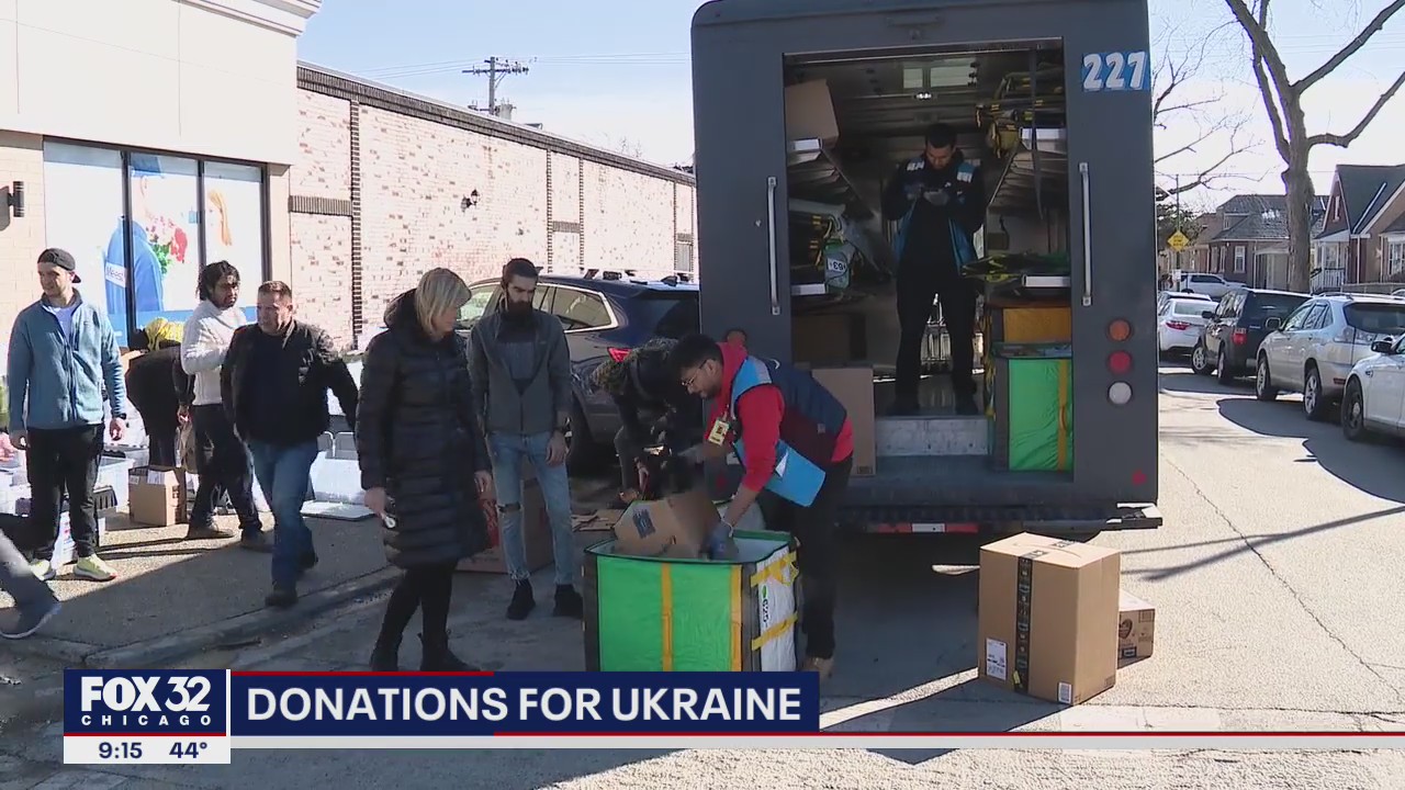 Chicago volunteers collect items for Ukraine: ?makes me proud?