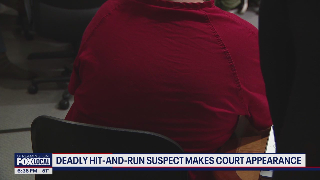 Deadly hit-and-run suspect makes court appearance