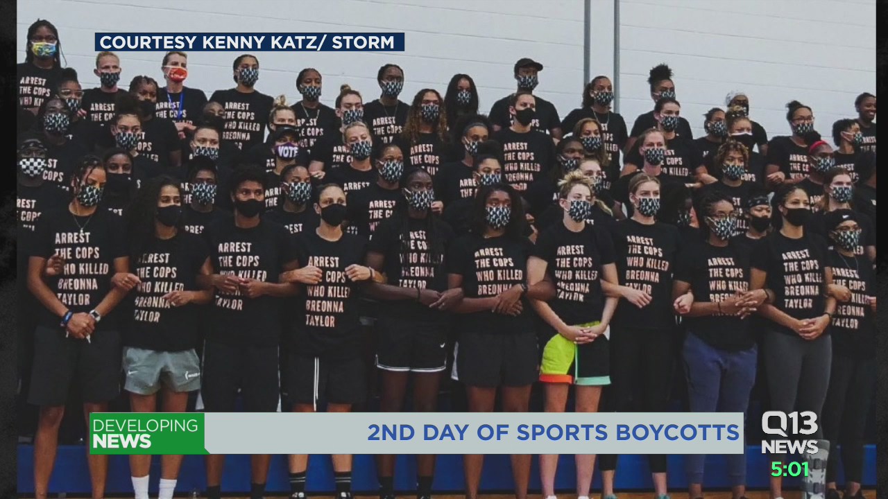 Second day of sports boycotss