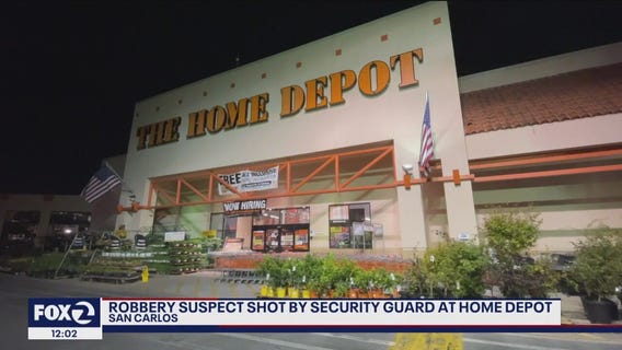 Alleged thief shot by Home Depot security guard
