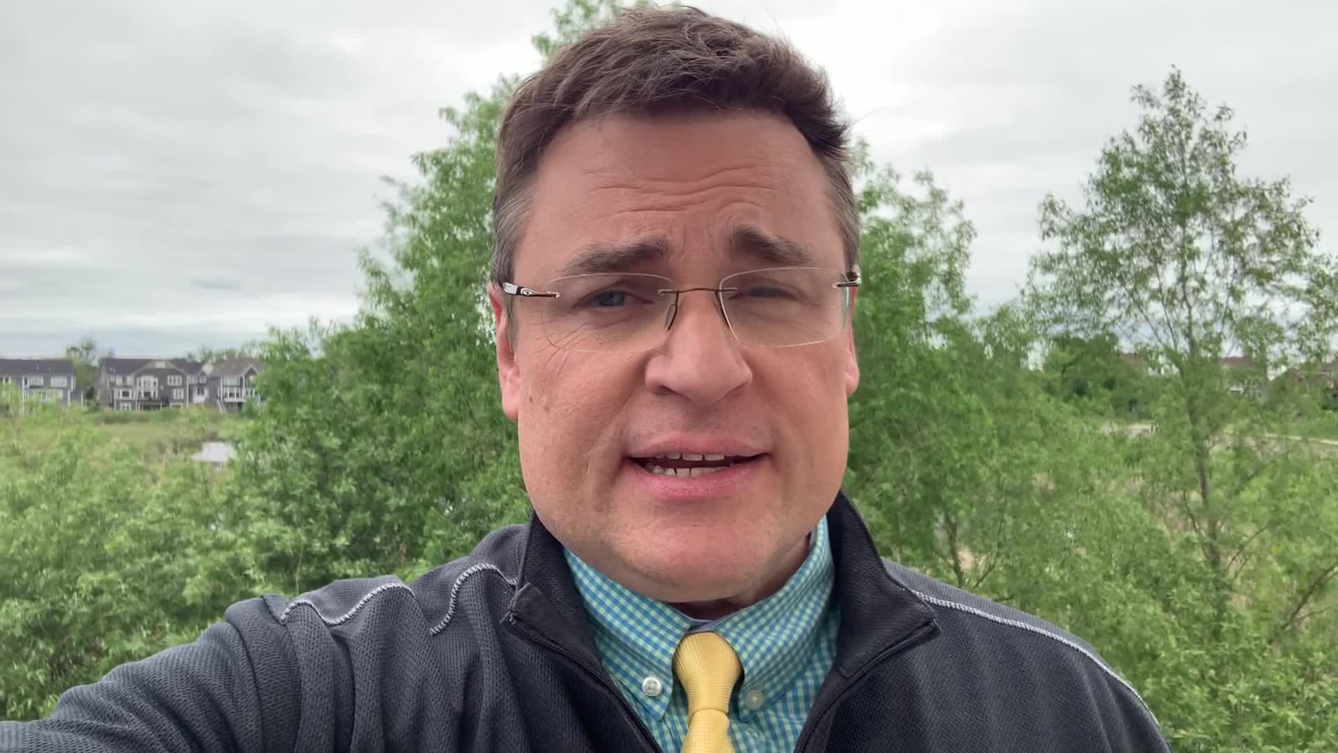 Friday's forecast: Morning clouds will clear a bit throughout the day