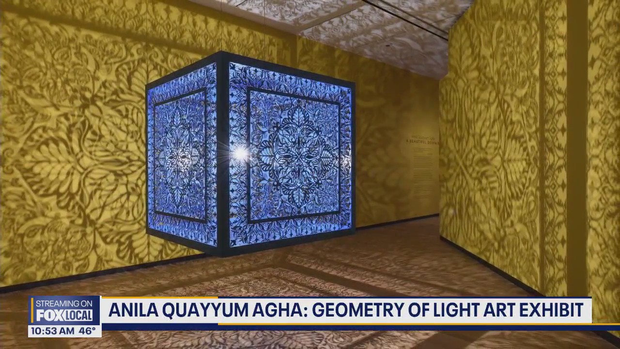 Anila Quayyum Agha: Geometry of Light Art Exhibit in Seattle