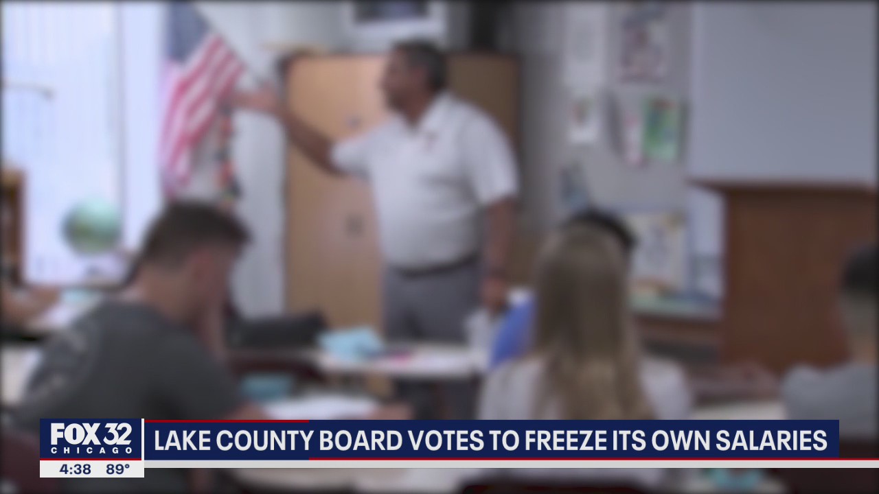 Lake County Board votes to freeze its own salaries