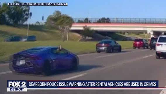 Detroit man arrested for firing gun out window of Lamborghini in Dearborn