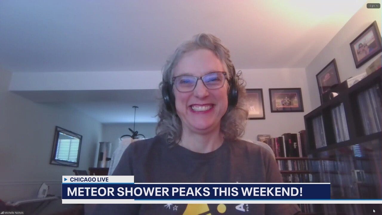 Meteor shower peaks this weekend! | ChicagoLIVE