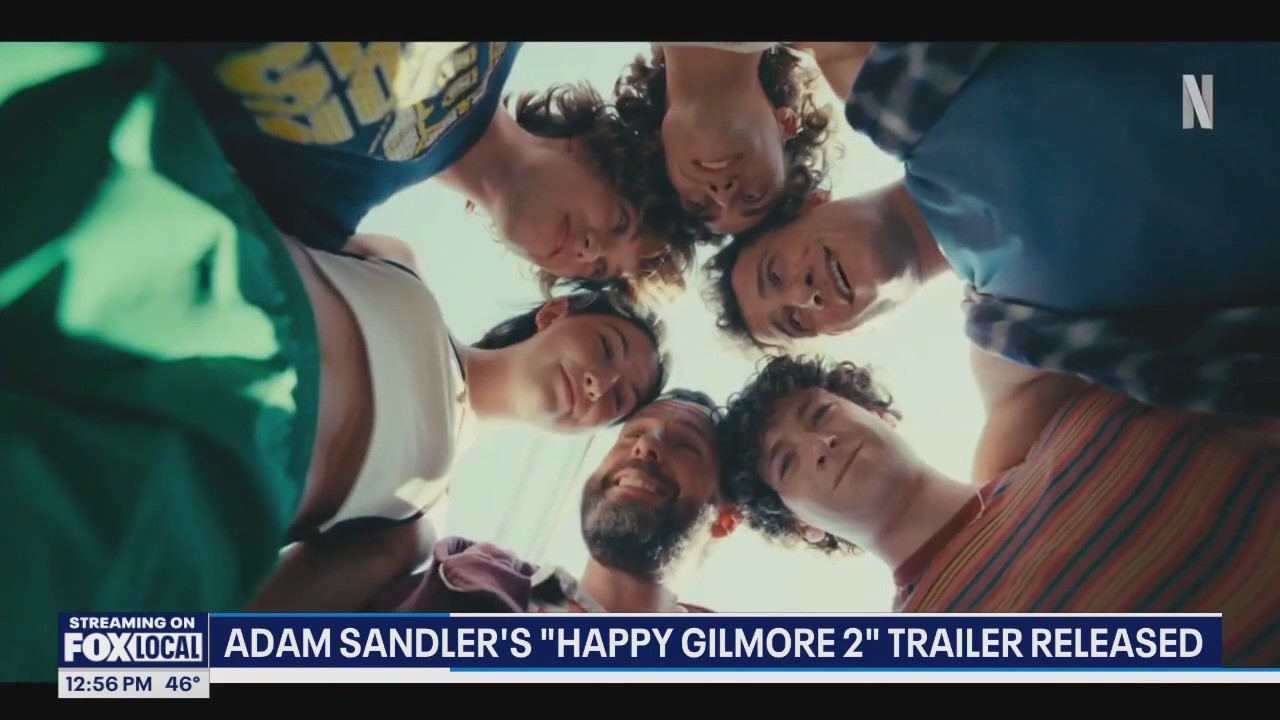 Adam Sandler's 'Happy Gilmore 2" trailer released