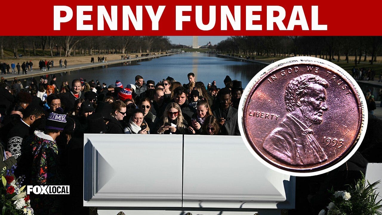 FULL: Mourners gather for the penny's funeral in D.C.