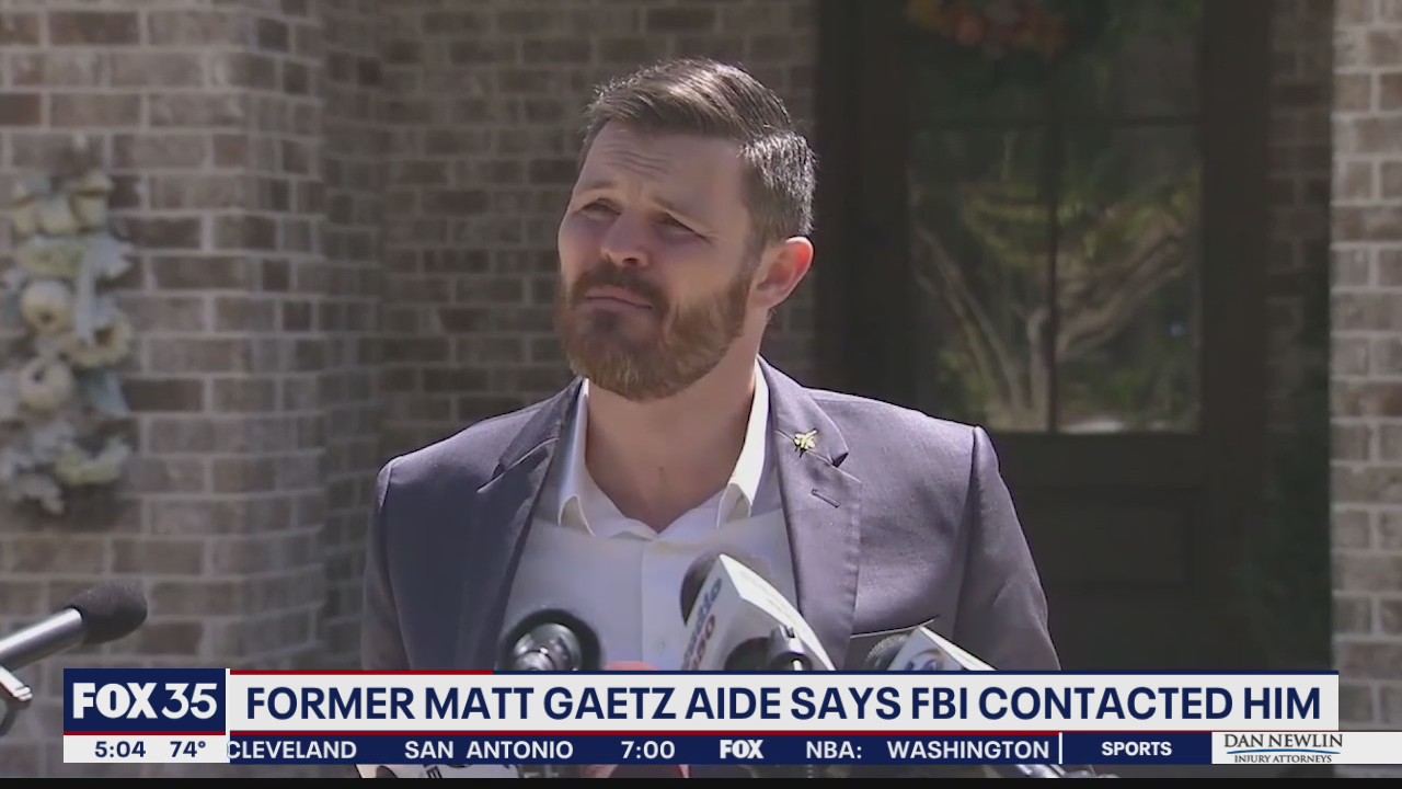 Former aide to Matt Gaetz says FBI contacted him
