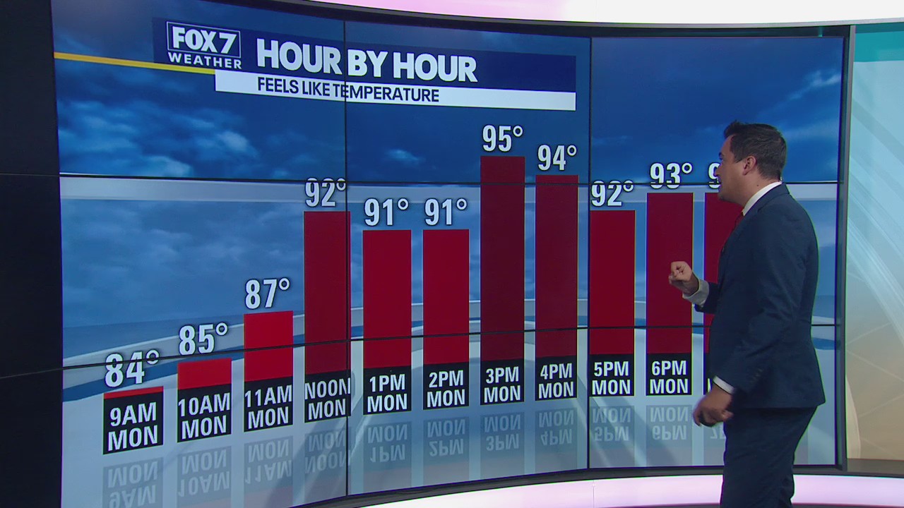 Hot Memorial Day as temperatures to be in high 90s