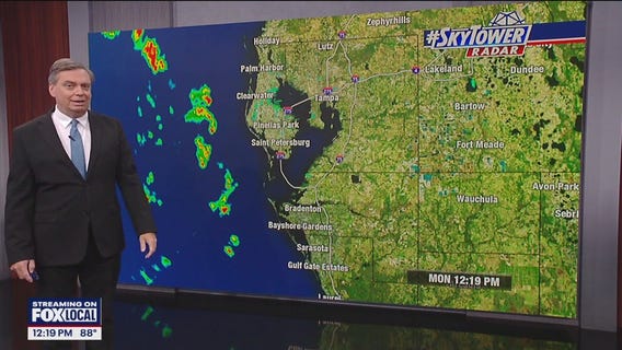 Tampa Weather | Slightly lower rain chances this week