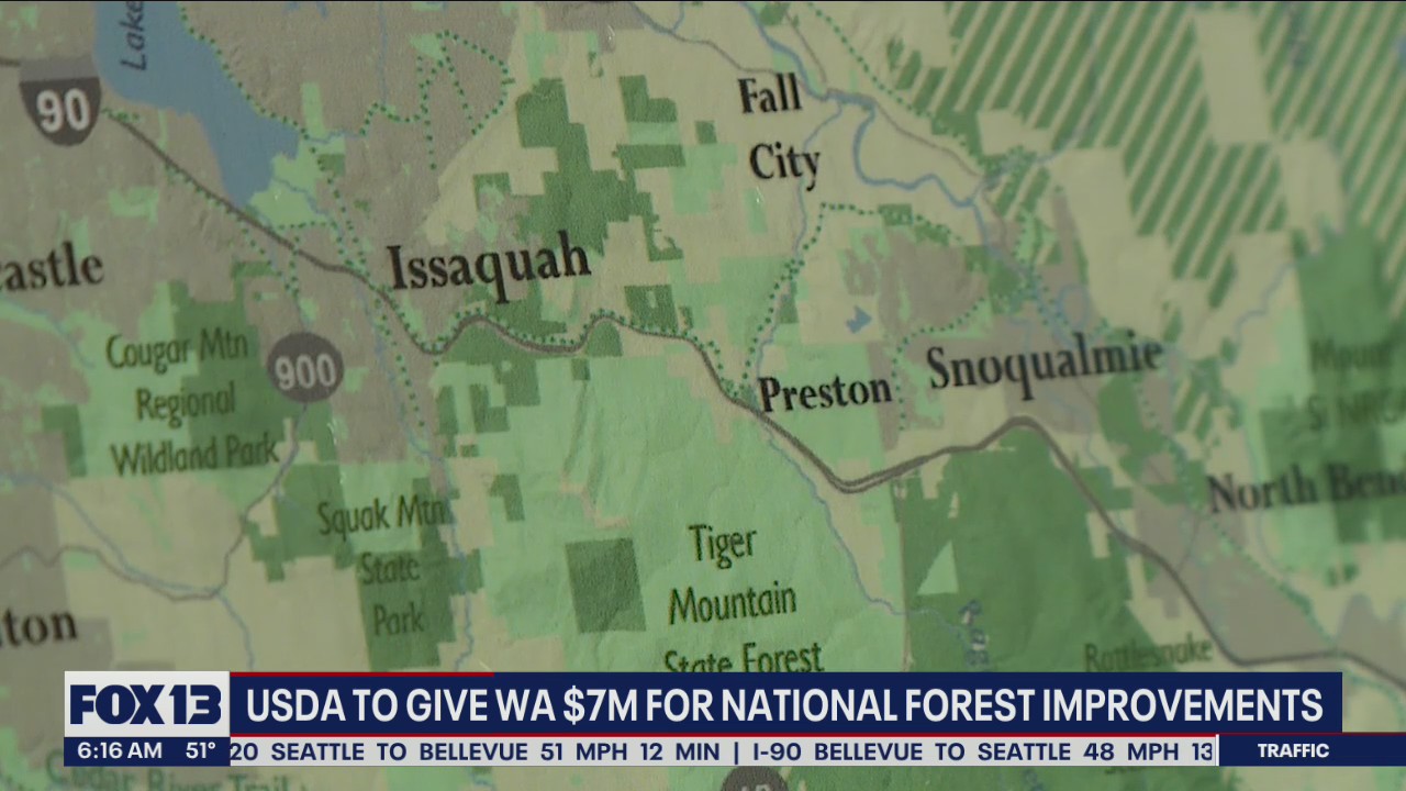USDA to give Washington $7M for national forest improvements