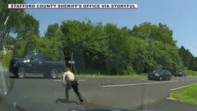 Deputy uses spike strip to end pursuit