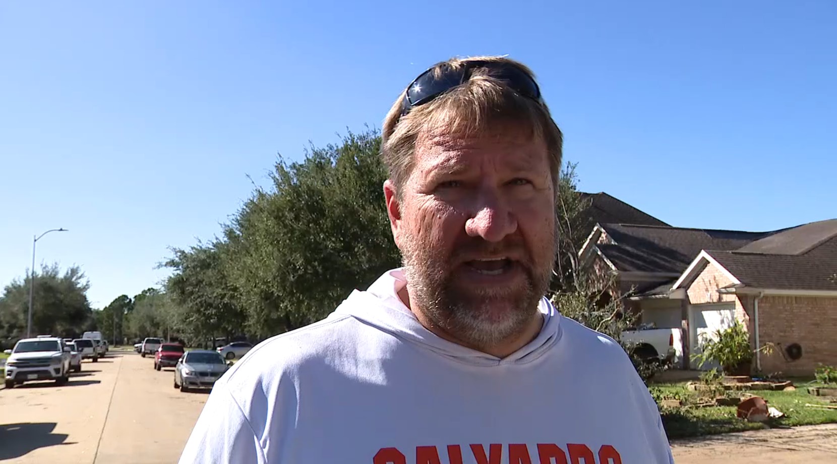 FULL: Cypress father shows damage to family home