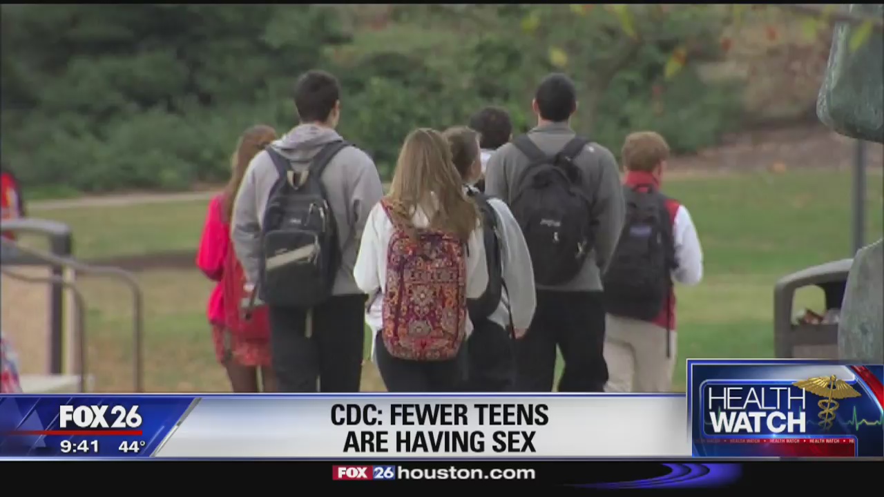 CDC reporting fewer teens having sex