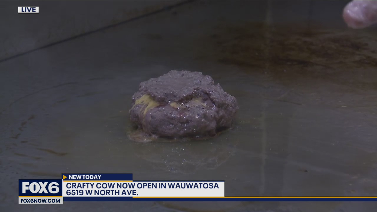 Checking out Craft Cow's burgers