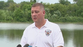 St. Charles fire chief provides update on search for missing fisherman in Fox River