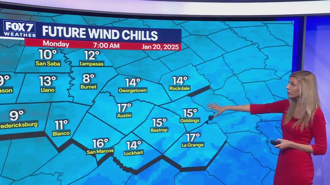 Austin weather: Jan. 18 evening forecast