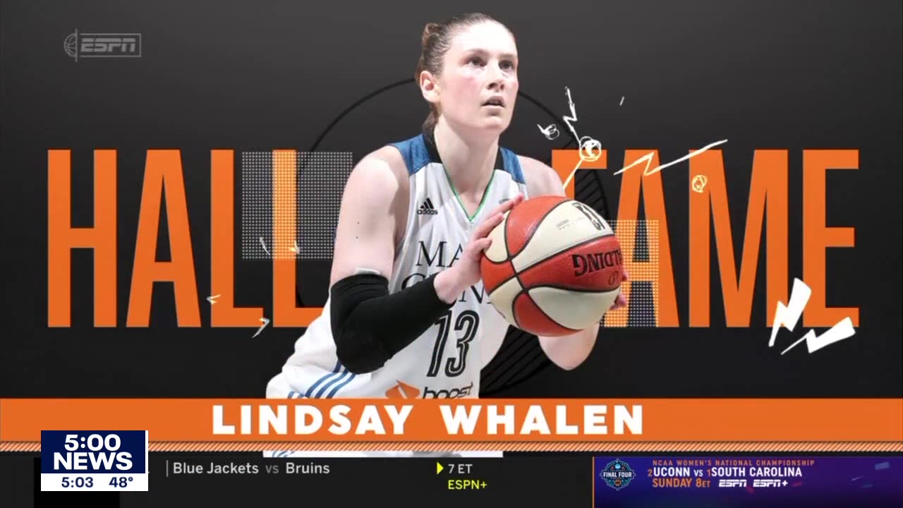 Lindsay Whalen named to 2022 Basketball Hall of Fame