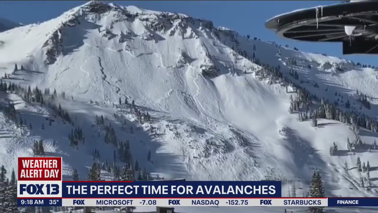 Warning on avalanche danger