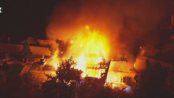 Suspect dead after standoff ends in gunfire, flames